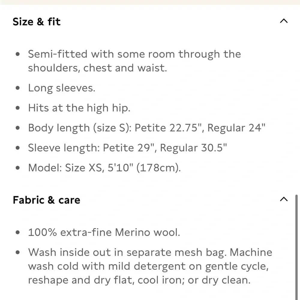 Banana Republic Women’s SILK CASHMERE CREW-NECK SWEATER - Picture 7 of 8